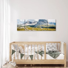 Obraz - Włoskie Dolomity (170x50 cm)