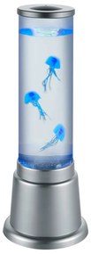 Lampa stołowa LED w kolorze srebra (wys. 36 cm) Jelly – Trio