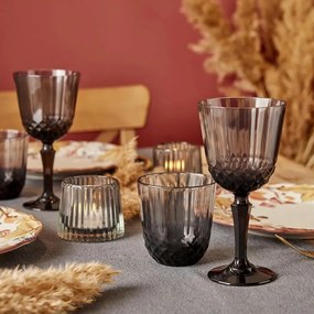 Szklanka ze szkła w kolorze dymu, 320 ml, S