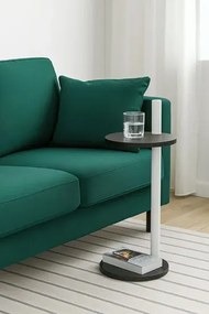 Czarny stolik pomocniczny o salonu  H8-Z29