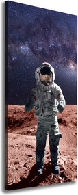 Foto obraz na płótnie do salonu pionowy Astronauta