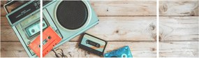 Obraz - Radio retro (170x50 cm)