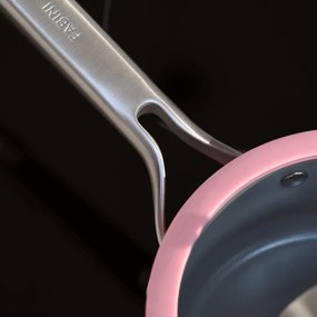 Garnek aluminiowy z pokrywką/z nieprzywierającą powierzchnią odpowiedni na indukcję 1,3 l Meda 3.0 – FABINI