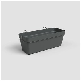 Wisząca/samonawadniająca doniczka z plastiku z recyklingu 50 cm Capri – Artevasi