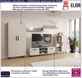 Zestaw mebli w kolorze kaszmir do salonu A8-H02