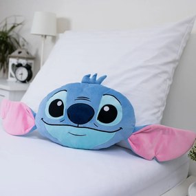 Polarowa poduszka dziecięca 41x32 cm Lilo and Stitch "Blue" – Jerry Fabrics