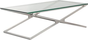 Ława Flavio silver 130x70x41cm