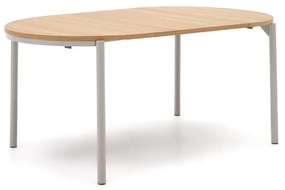 Okrągły rozkładany stół z blatem w dekorze dębu ø 90 cm Montuiri – Kave Home