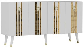 Szafka Isil White and Gold