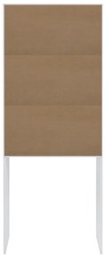 Biała szafka w dekorze dębu nad pralkę/WC 64x177 cm Wave – TemaHome