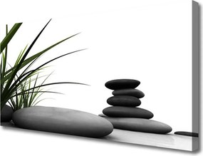 Obraz canvas Graficzny Motyw Trawy