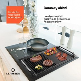 Klarstein Delicatessa Grill Pan płyta grillowa