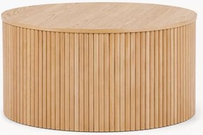 Stolik kawowy okrągły Tamis 80 cm - naturalny