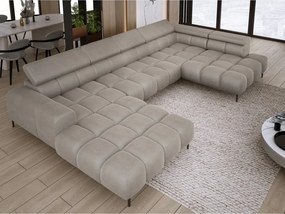 Narożnik PLAZA XL z elektryczną regulacją siedziska WERSAL