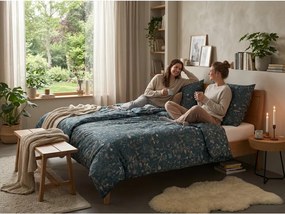 PrzytulneMieszkanie.pl PrzytulneMieszkanie.pl Pościel z bawełny renforcé SELMIRA ciemnozielona Rozmiar pościeli: 70 x 90 cm | 140 x 220 cm