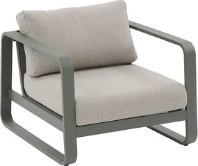 Zestaw aluminiowy ISABELLA dla 5 osób (oliwkowy)