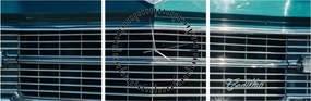 Obraz - Cadillac (z zegarem) (90x30 cm)