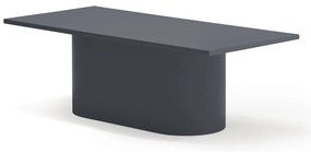 Antracytowy stolik 50x111 cm Totem – Teulat