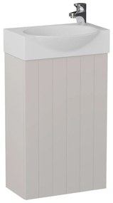 Zestaw Szafka z umywalką DIA 40 cm kaszmir półmat KROFAM