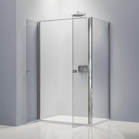 Ścianka prysznicowa narożna EX416-290 x 90 x 195 cm - 6 mm - Nano prawdziwe szkło