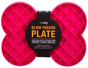 Miska spowalniająca jedzenie SloDog Pink – LickiMat