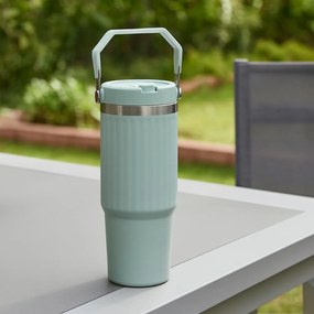 Termos stalowy z uchwytem VARMÖ, 900 ml