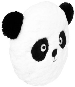 Okrągła poduszka PANDA z uszami, Ø 27 cm