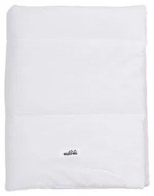 Biały bawełniany koc dziecięcy 100x135 cm – Malomi Kids