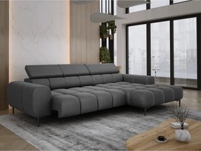 Narożnik PLAZA MINI Prawostronny w tkaninie Promocyjnej SOLAR 96 WERSAL