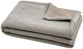 Pluszowy koc z barankiem, CLAYTON, 130 × 160 cm