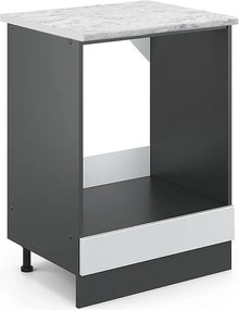 Szafka kuchenna biały wysoki połysk 60x60x81.6 r-line