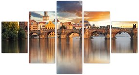 Obraz - Praga (125x70 cm)
