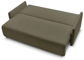 Zielona rozkładana sofa 211 cm Marcel – Bobochic Paris