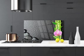 Panel Szklany Egzotyczny Pęd Bambusa