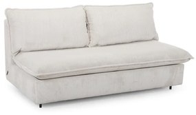 Beżowa sztruksowa rozkładana sofa 184 cm Isadora – Bobochic Paris