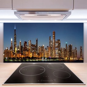 Panel Szklany do Kuchni Urok Miejskich Kamienic