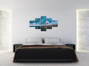 Obraz latarni morskiej (125x70 cm)