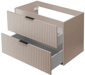 Szafka kaszmirowa łazienkowa z szufladami 80 cm G6-C08