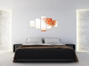 Obraz - Drzewo na wietrze (125x70 cm)