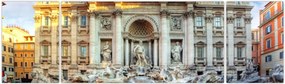 Obraz - Fontanna di Trevi (170x50 cm)