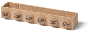 Dziecięca półka z drewna dębowego LEGO® Wood