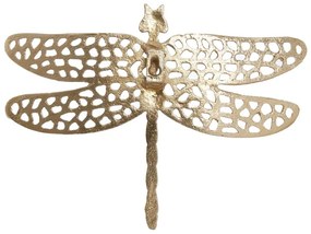 Metalowa dekoracja ścienna 24x17,5 cm Dragonfly – Light &amp; Living