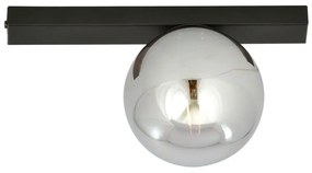 Lampa sufitowa FIT 1xE14/10W/230V czarna/szara