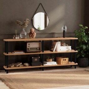 Regał Zen Black and Atlantic Pine