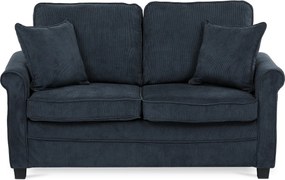 Sofa dwuosobowa ASB-4170 BLUE2, sztruks, niebieski