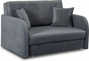 Fotel do Spania VERO 2 Rozkładany Dwuosobowy Amerykanka Szary