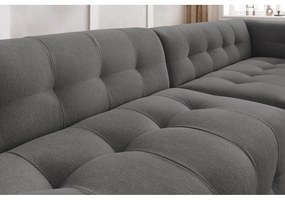 Ciemnoszara sofa 324 cm Kleber – Bobochic Paris