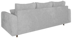 Jasnoszara sofa 210 cm Ariella – Ropez