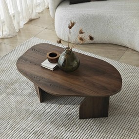 Stolik konferencyjny Rock Walnut