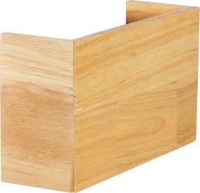 Inteligentna lampa ścienna z drewna dębowego 24 cm w tym Wi-Fi G9 - Otan